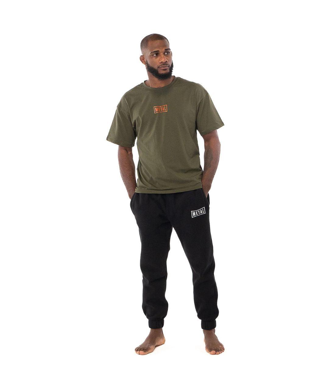 T-shirt Metal Boxe Olive