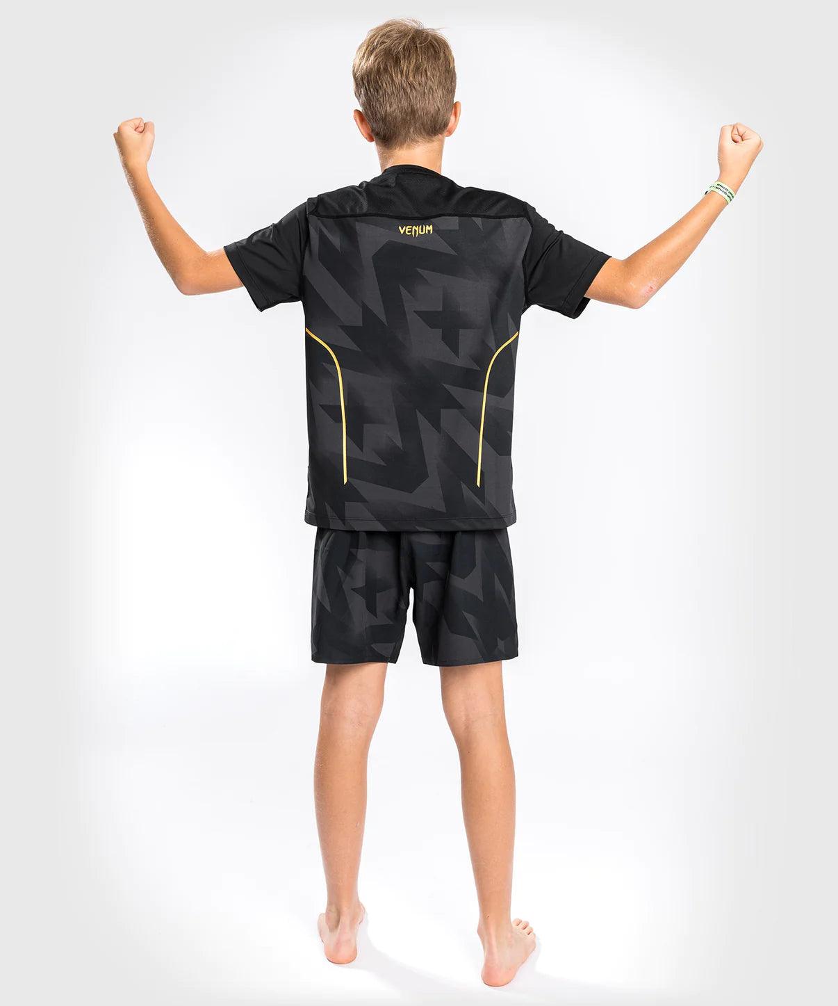 T-Shirt Dry Tech Venum Razor - Pour Enfants - Noir/Or