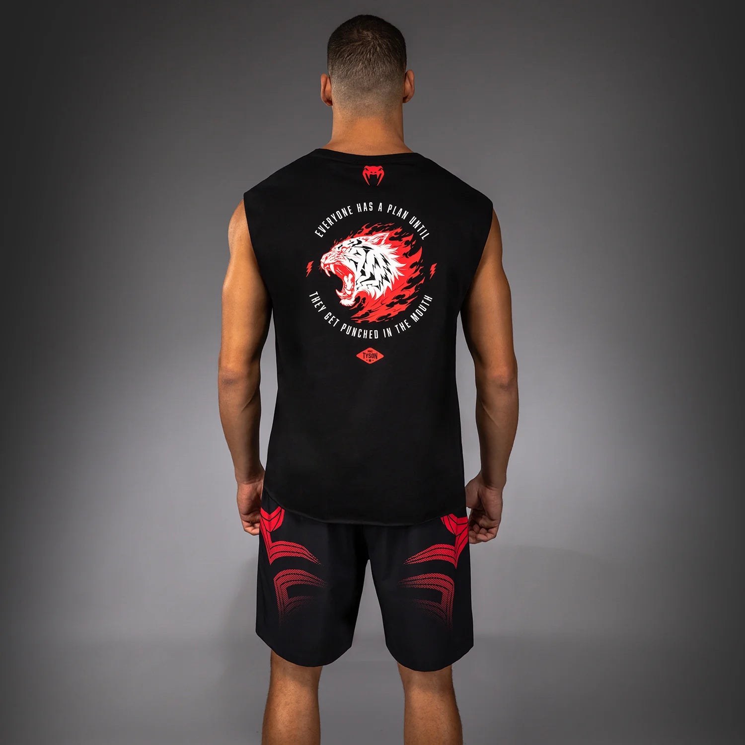 T-Shirt Sans-manches Venum x Mike Tyson Tiger - Noir