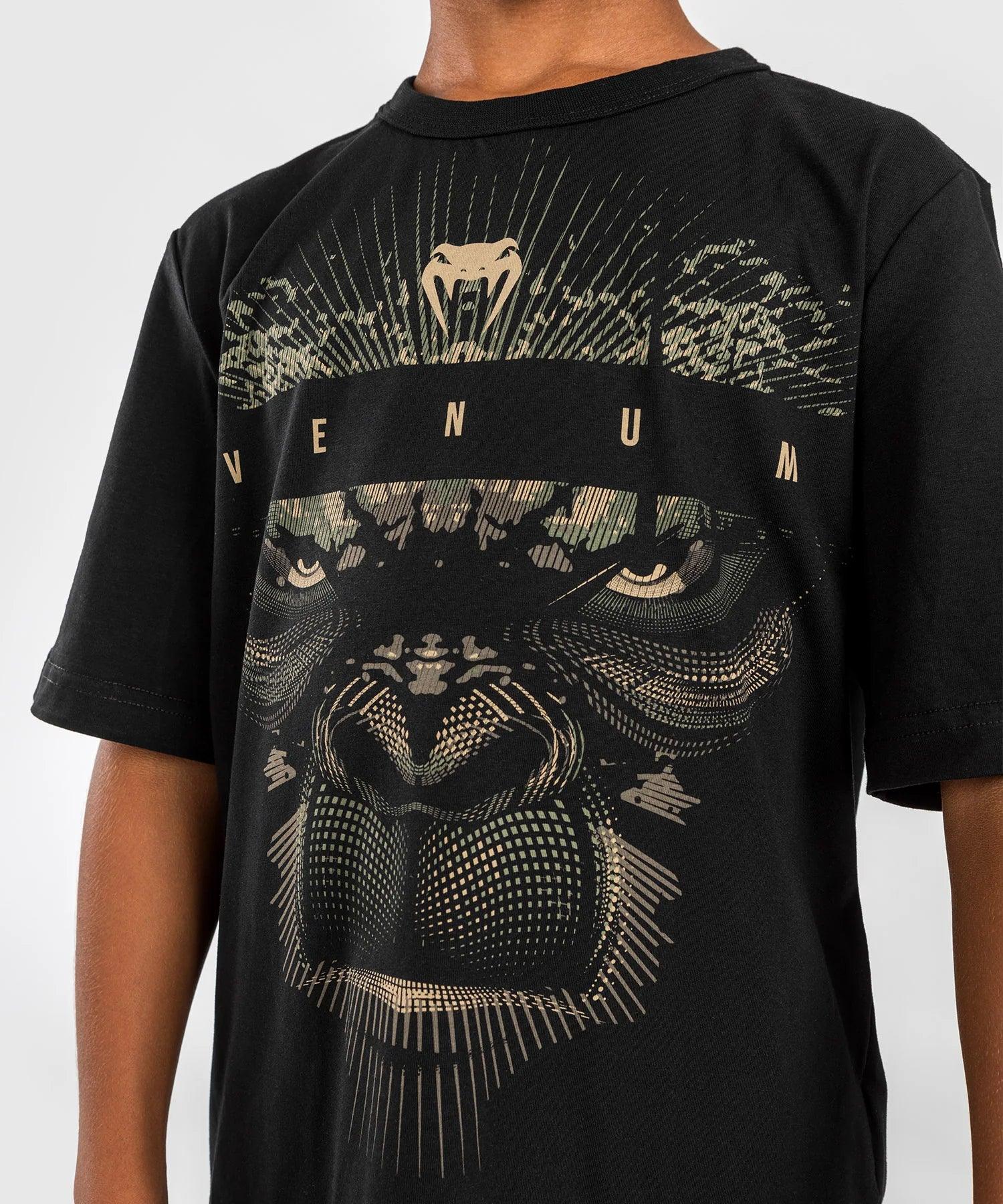 T-Shirt pour Enfants Venum Gorilla Jungle - Sable/Noir