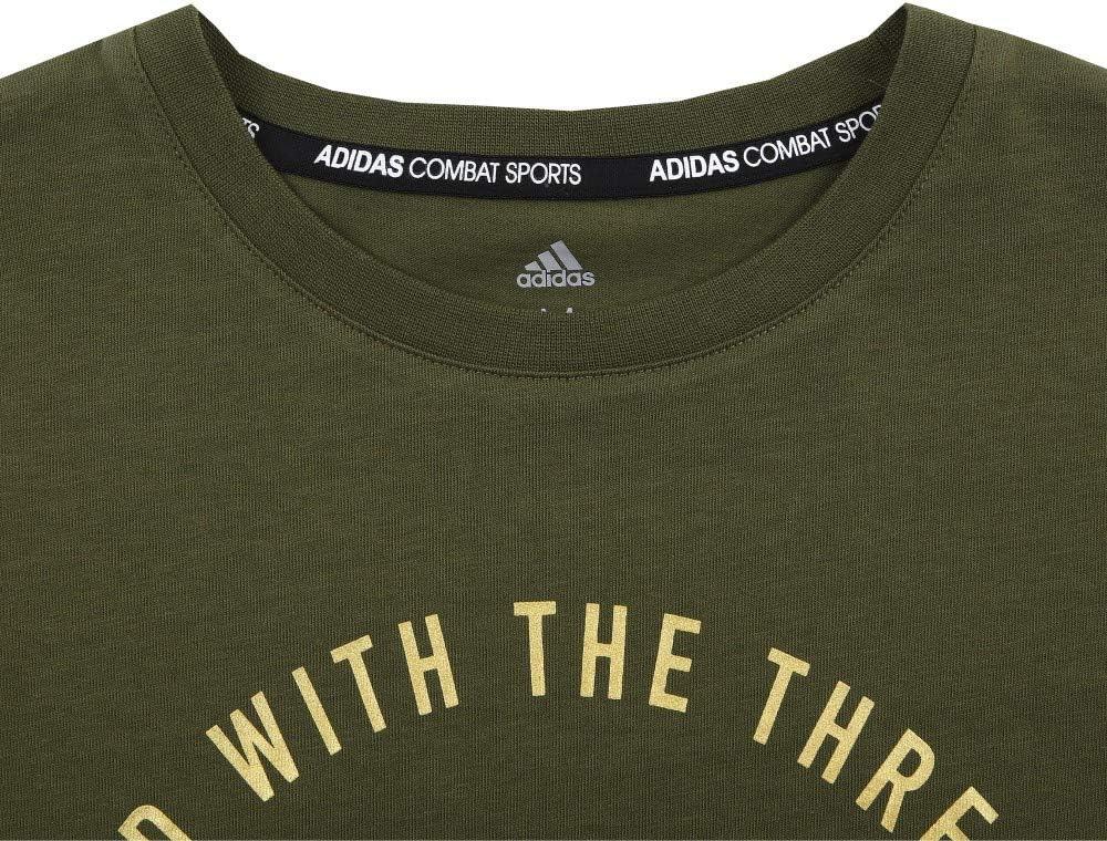 T-shirt Adidas Arts Martiaux Community - Kaki - Boutique des Arts Martiaux et Sports de Combat
