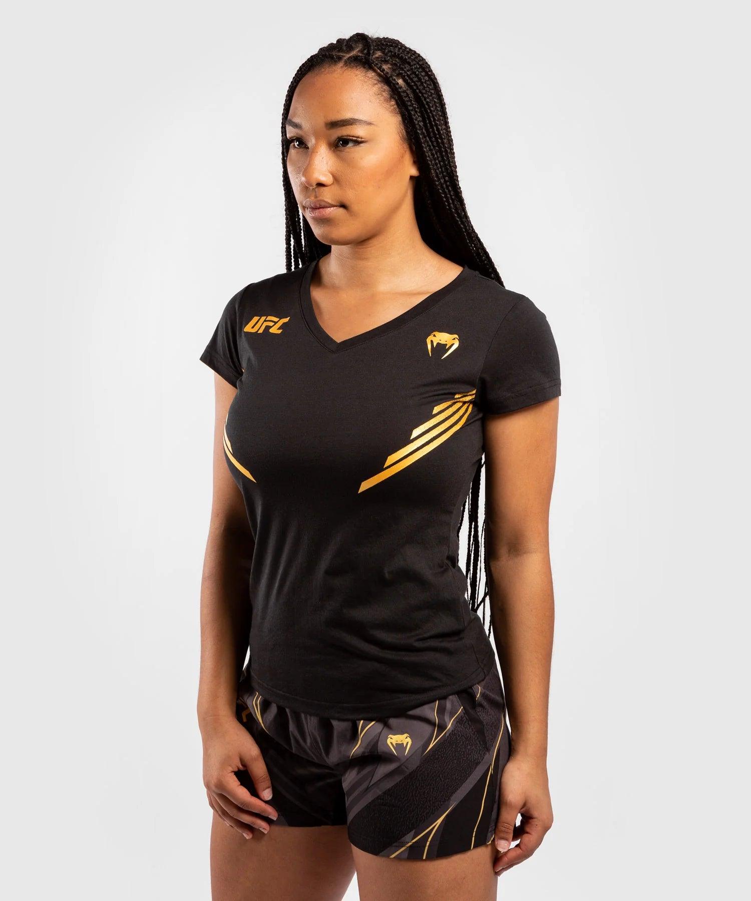 T-shirt femme UFC Venum Replica Champion - Noir