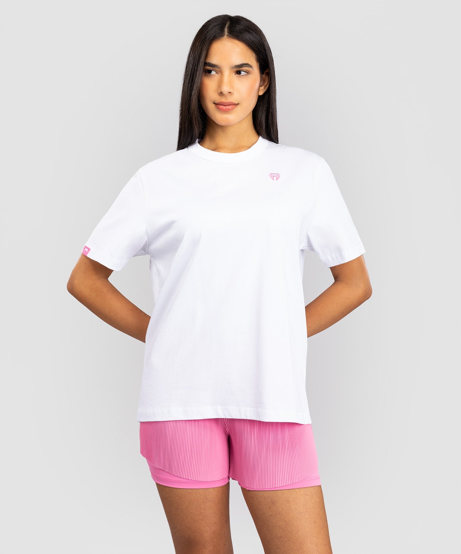 T-shirt Venum Silent Power Oversize - Blanc