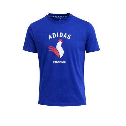 T-shirt adidas Community Line Coq France Bleu
