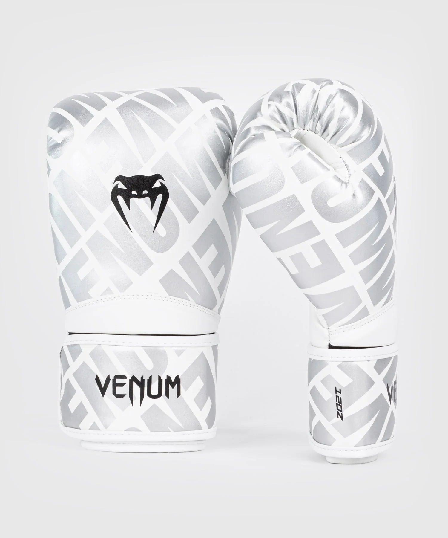 Venum Contender 1.5 XT Boxing Gloves - Blanc/Argent