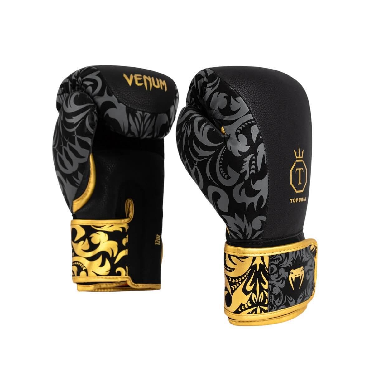 Gants de Boxe Venum x Ilia Topuria Unmatched - Noir/Or