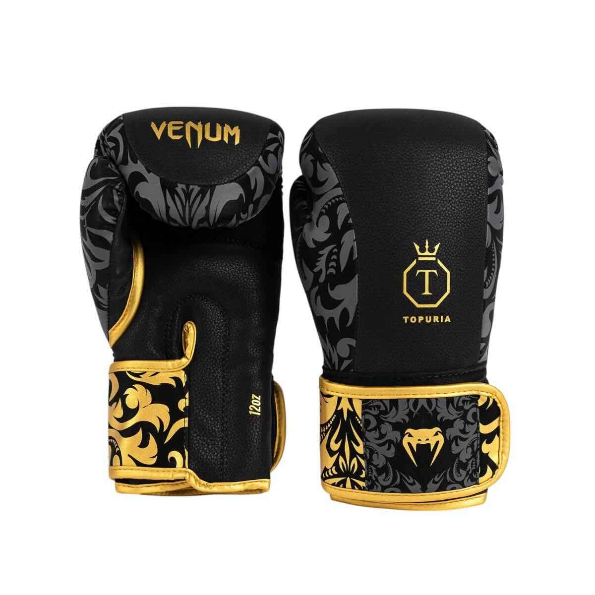 Gants de Boxe Venum x Ilia Topuria Unmatched - Noir Gold