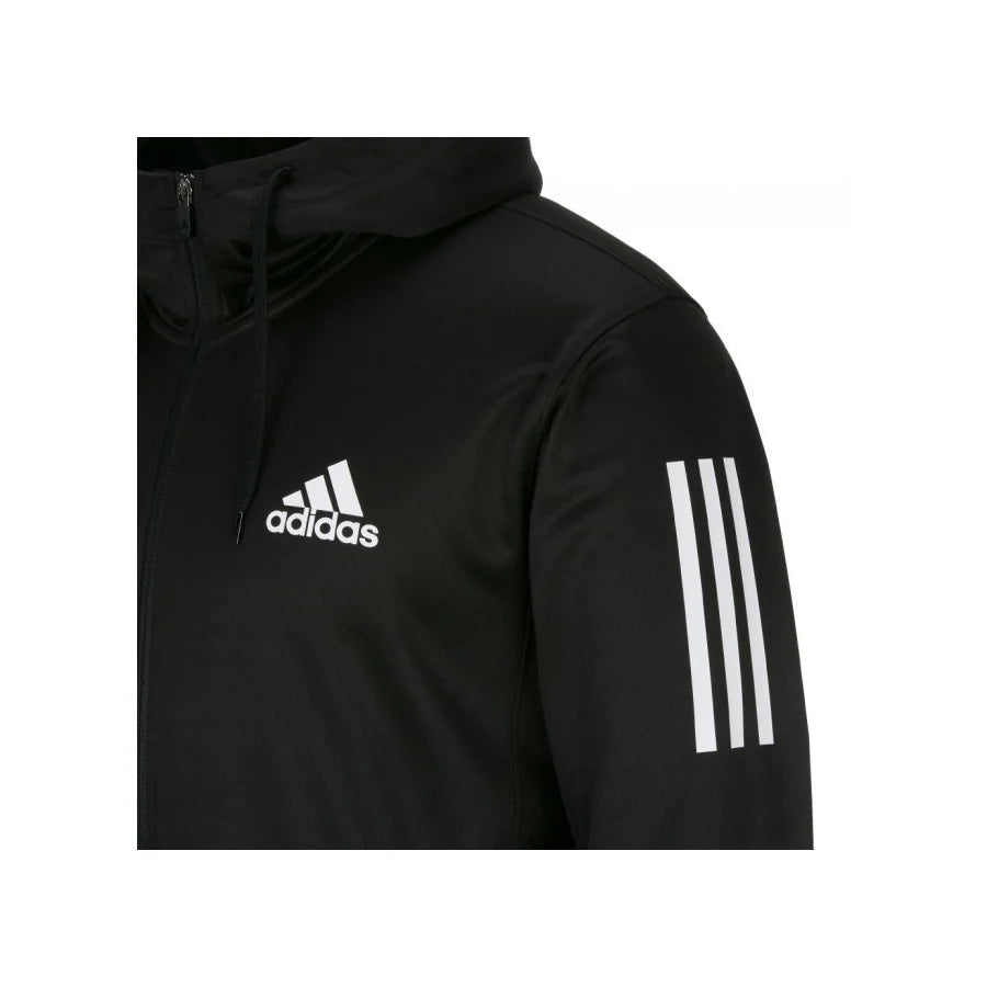 Veste à Capuche adidas Boxwear Tech Noir/Blanc, 100% Polyester Recyclé