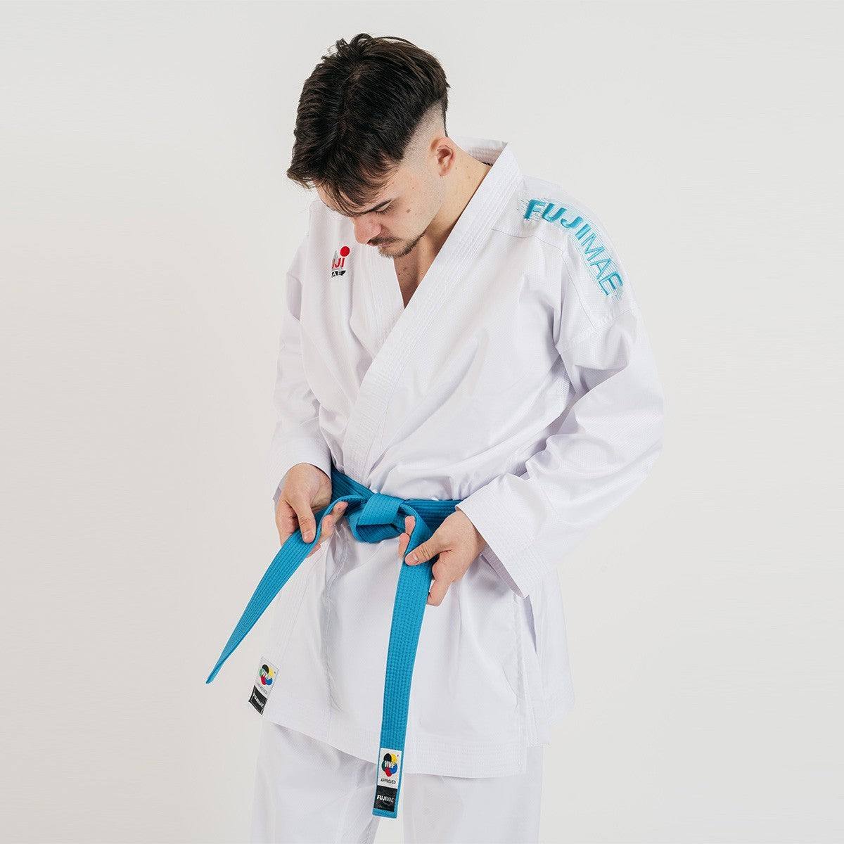 Veste Karaté Kumite FUJIMAE Prowear 2 - FUJIMAE Bleu