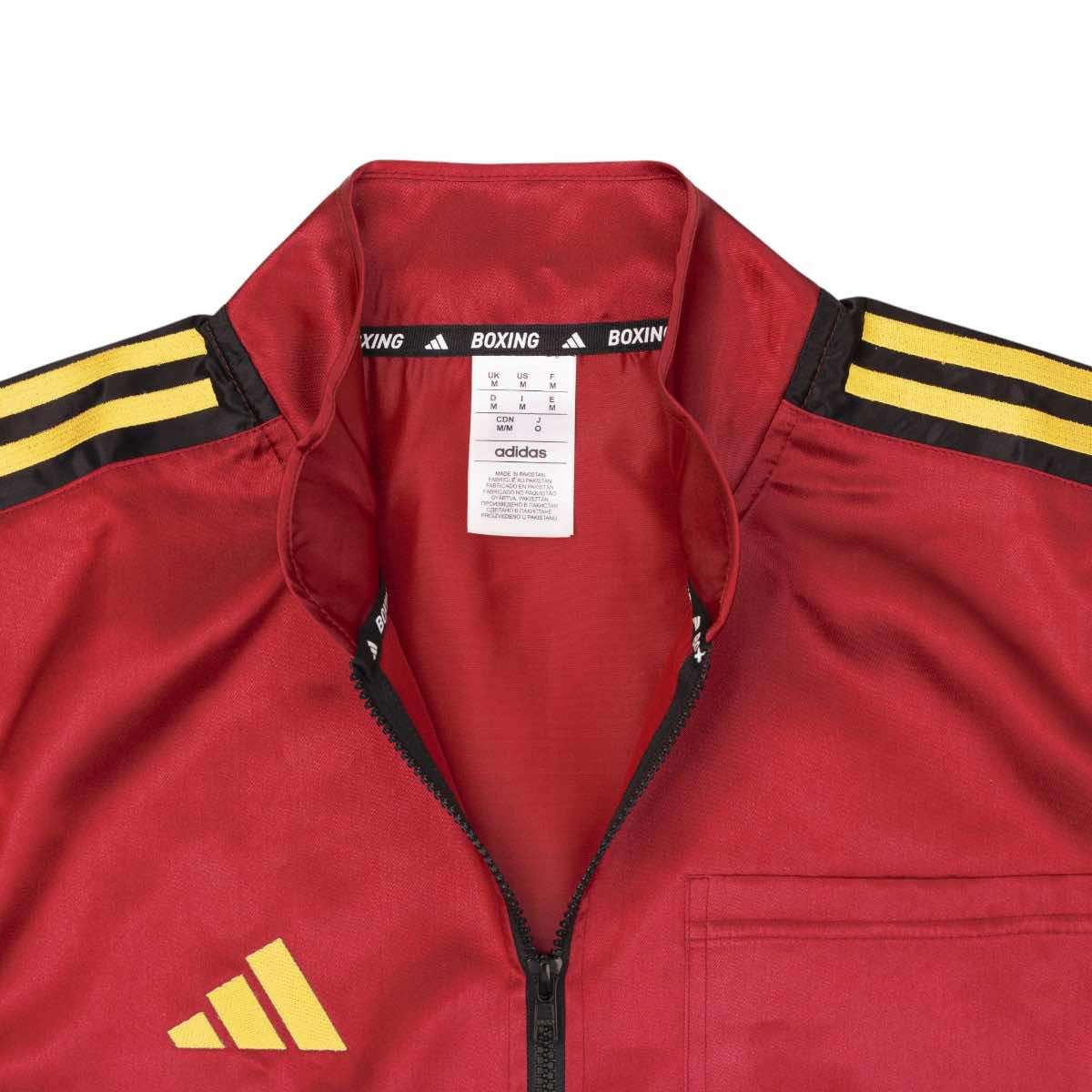 Veste soigneur de coin Adidas Probout rouge ADIBX3CJ détail