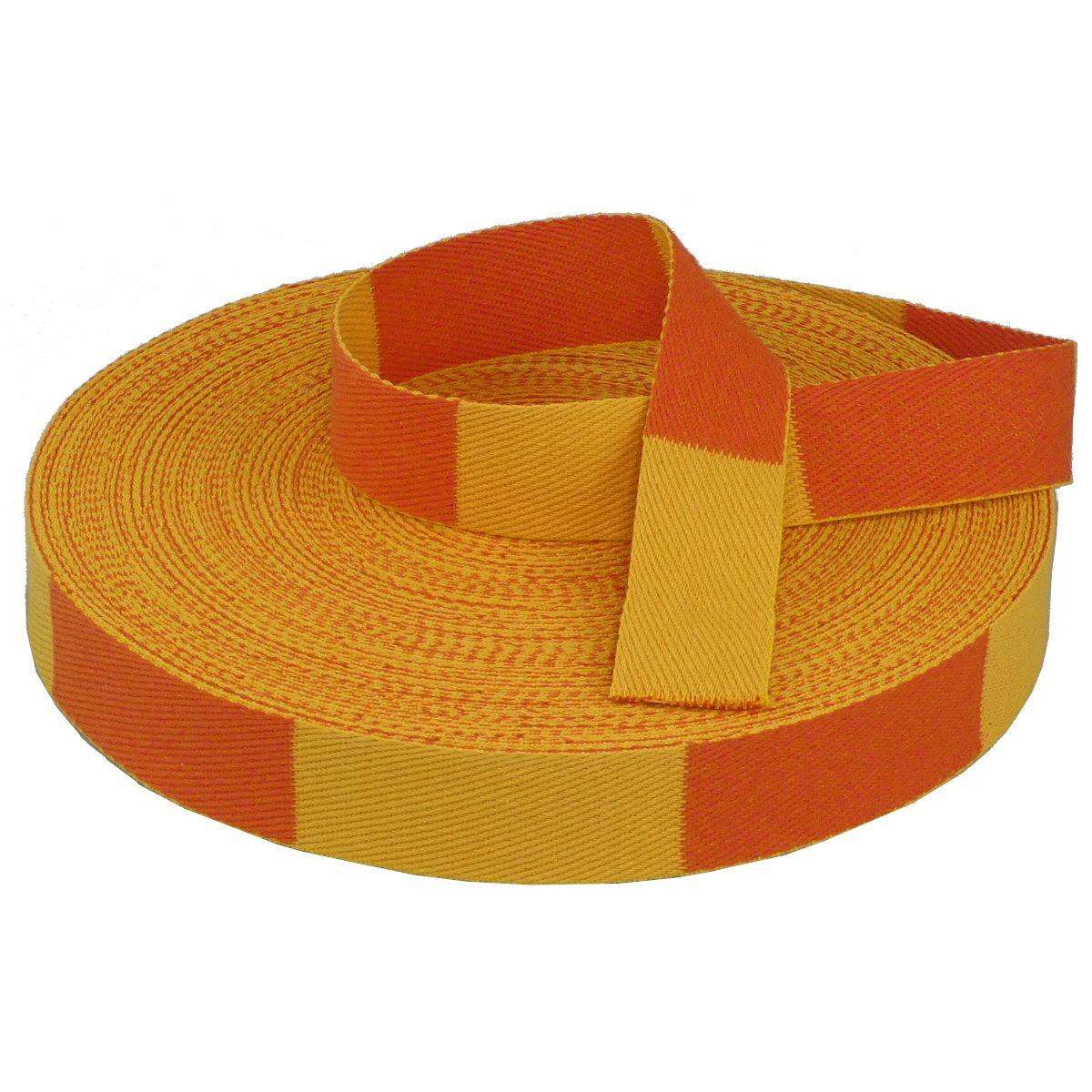 Judo ceinture jaune orange hotsell