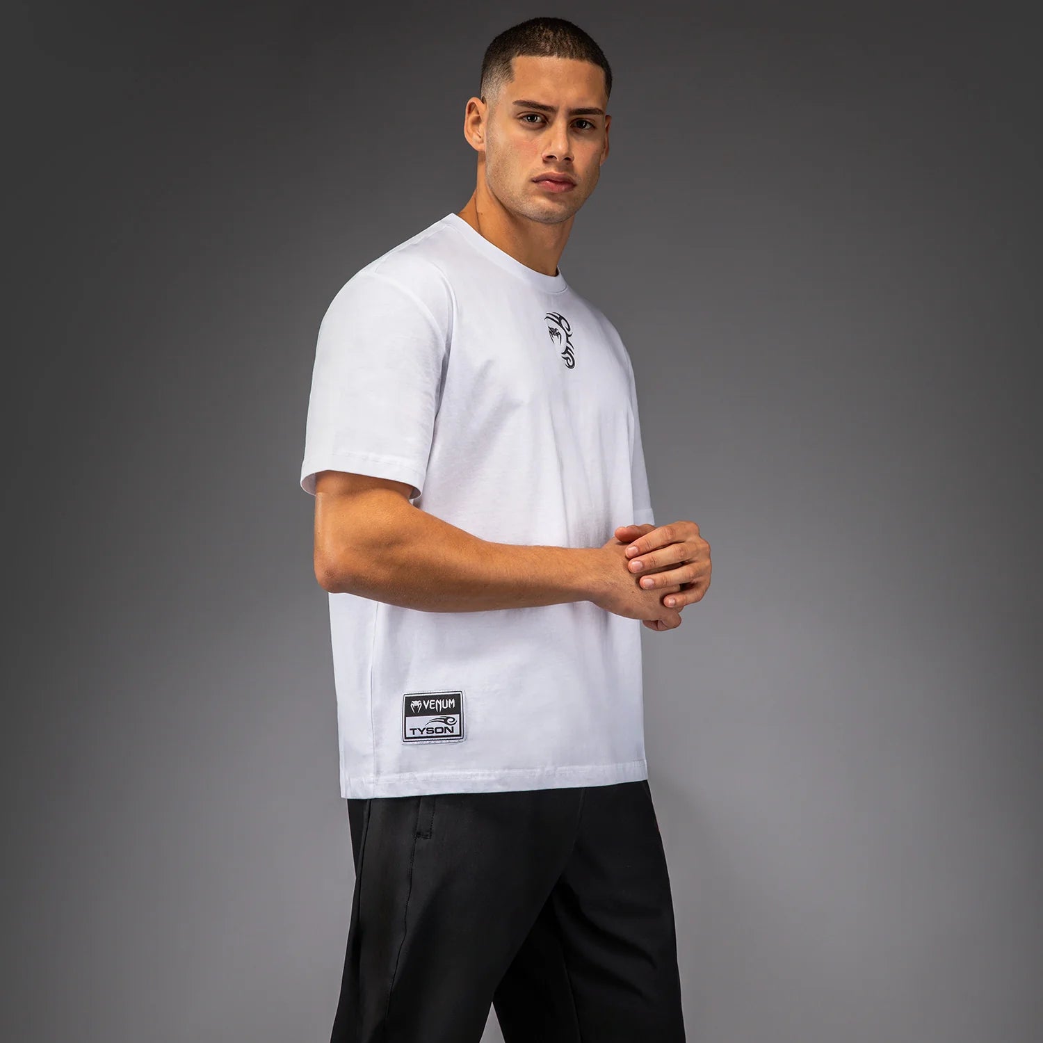 T-shirt Venum x Mike Tyson Tiger Blanc