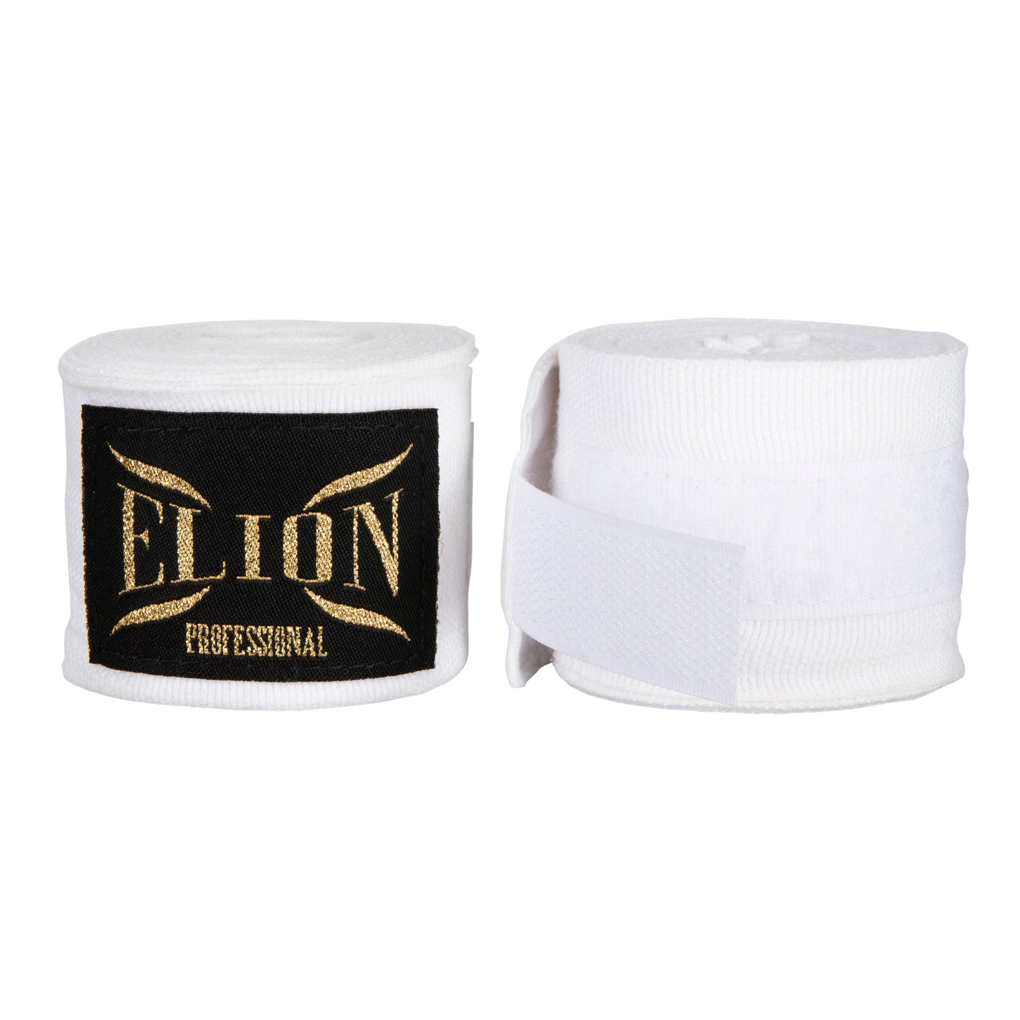 Attache pouce et fermeture velcro des bandes ELION blanc