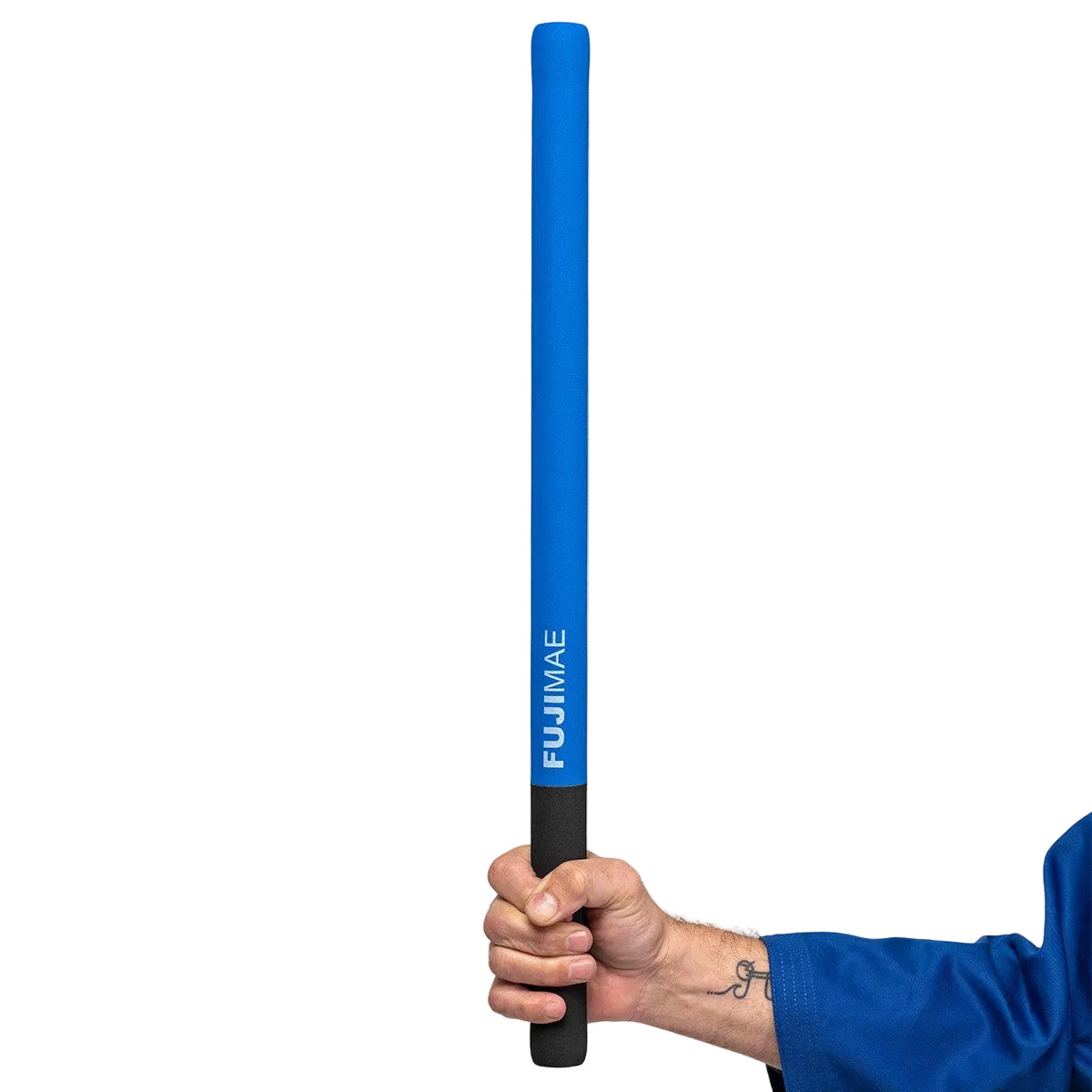Bâton Kali Arnis Eskrima en mousse Fuji Mae bleu et noir