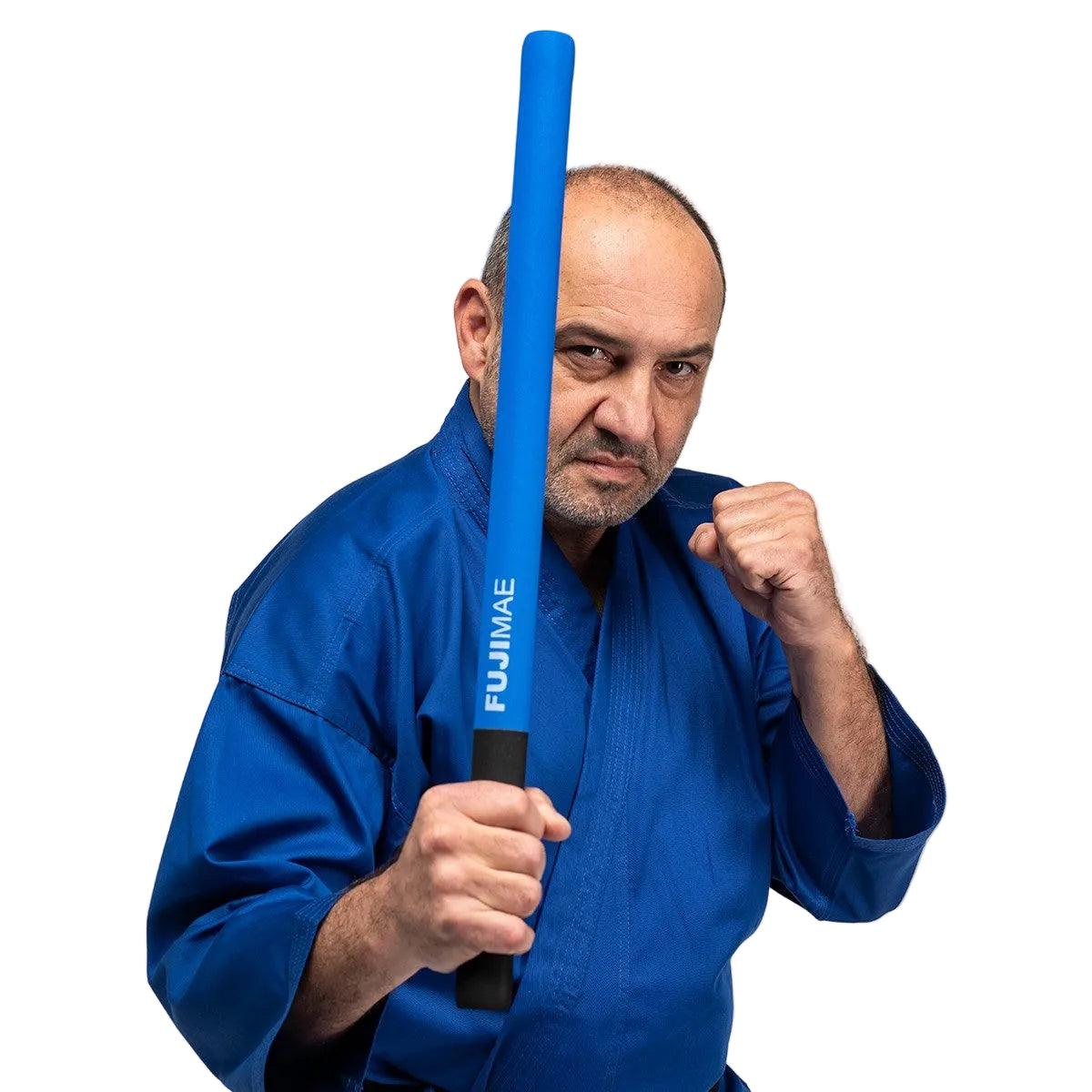 Bâton d'entraînement mousse Fuji Mae bleu pour Kali Eskrima