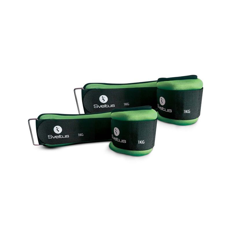 Bracelet lesté 1 kg (paire) Sveltus