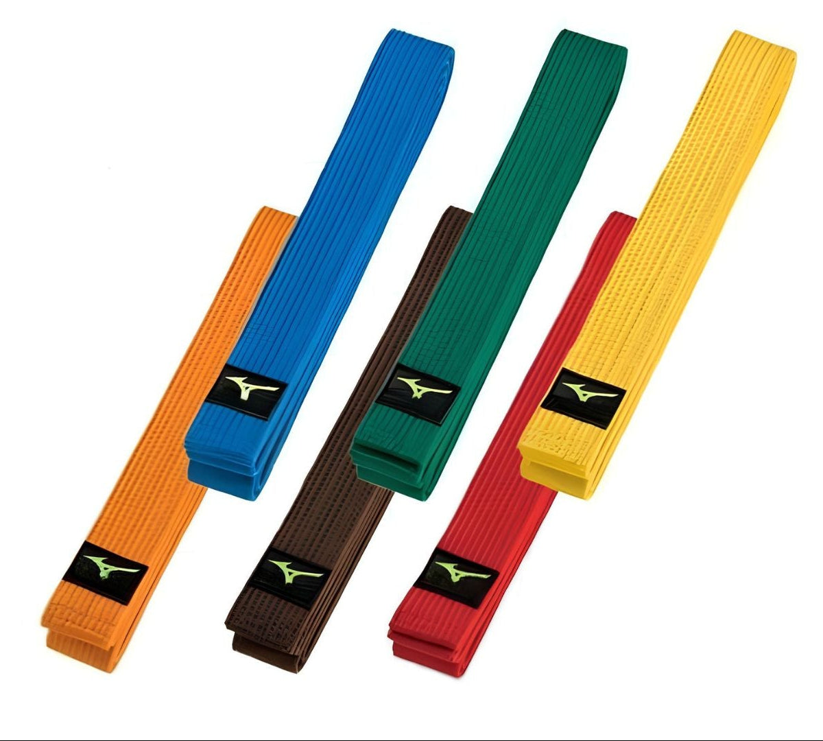 Ceinture Judo Mizuno – Obi Couleur en Coton Résistant