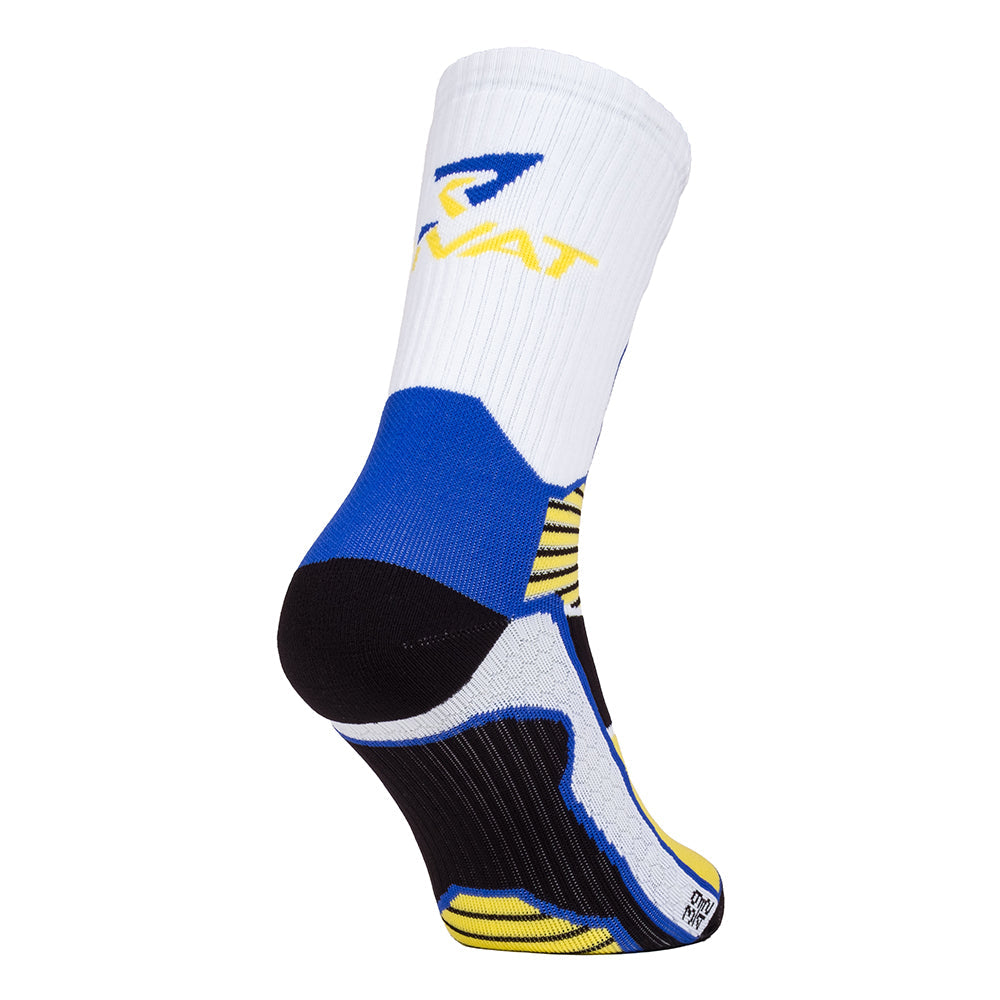 Chaussettes de boxe française Rivat savate bleu blanc jaune