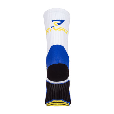 Chaussettes de boxe française Rivat savate bleu blanc jaune