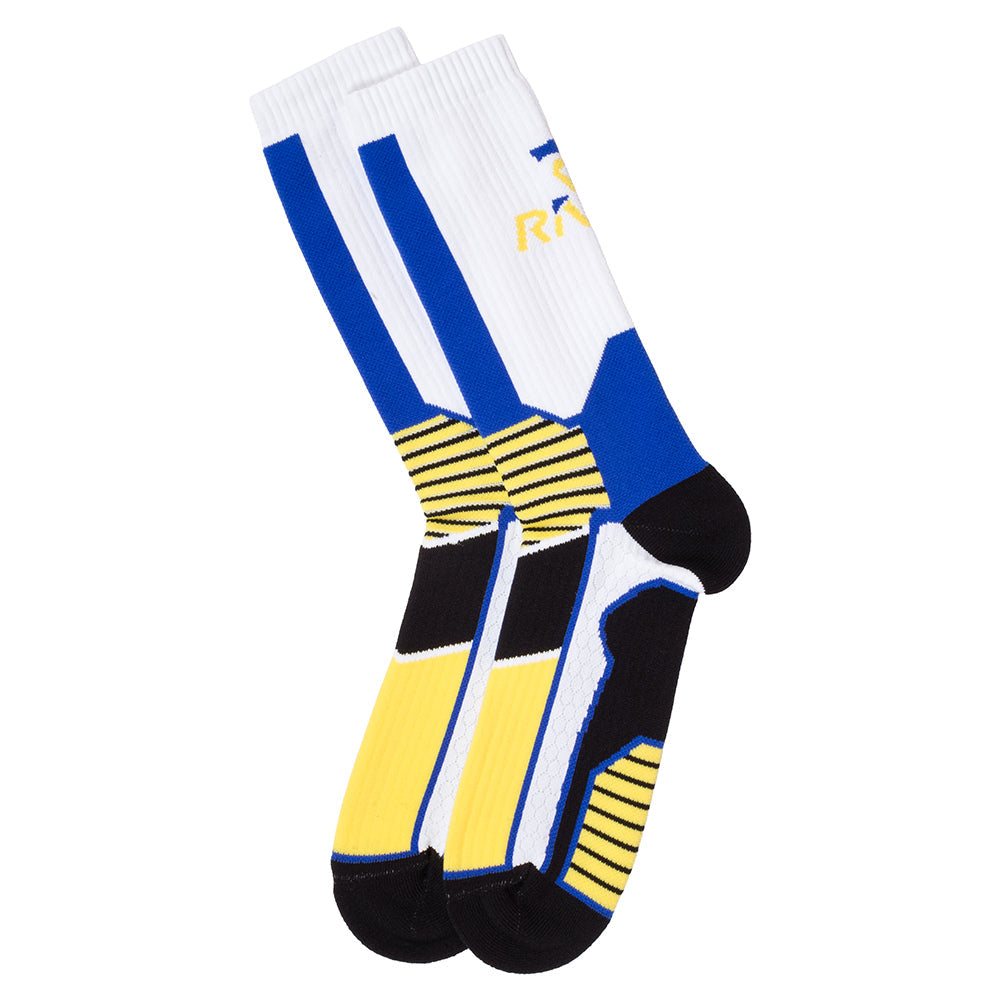 Chaussettes de boxe française Rivat savate bleu blanc jaune