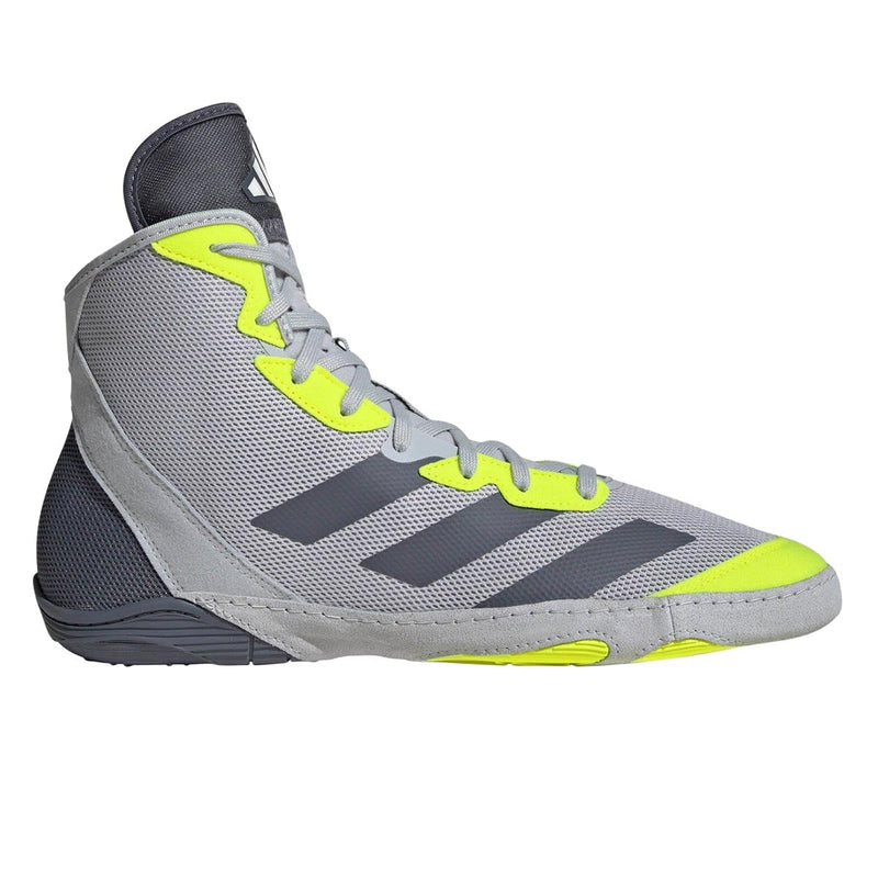 Chaussures de lutte adidas Adizero - Gris/Néon