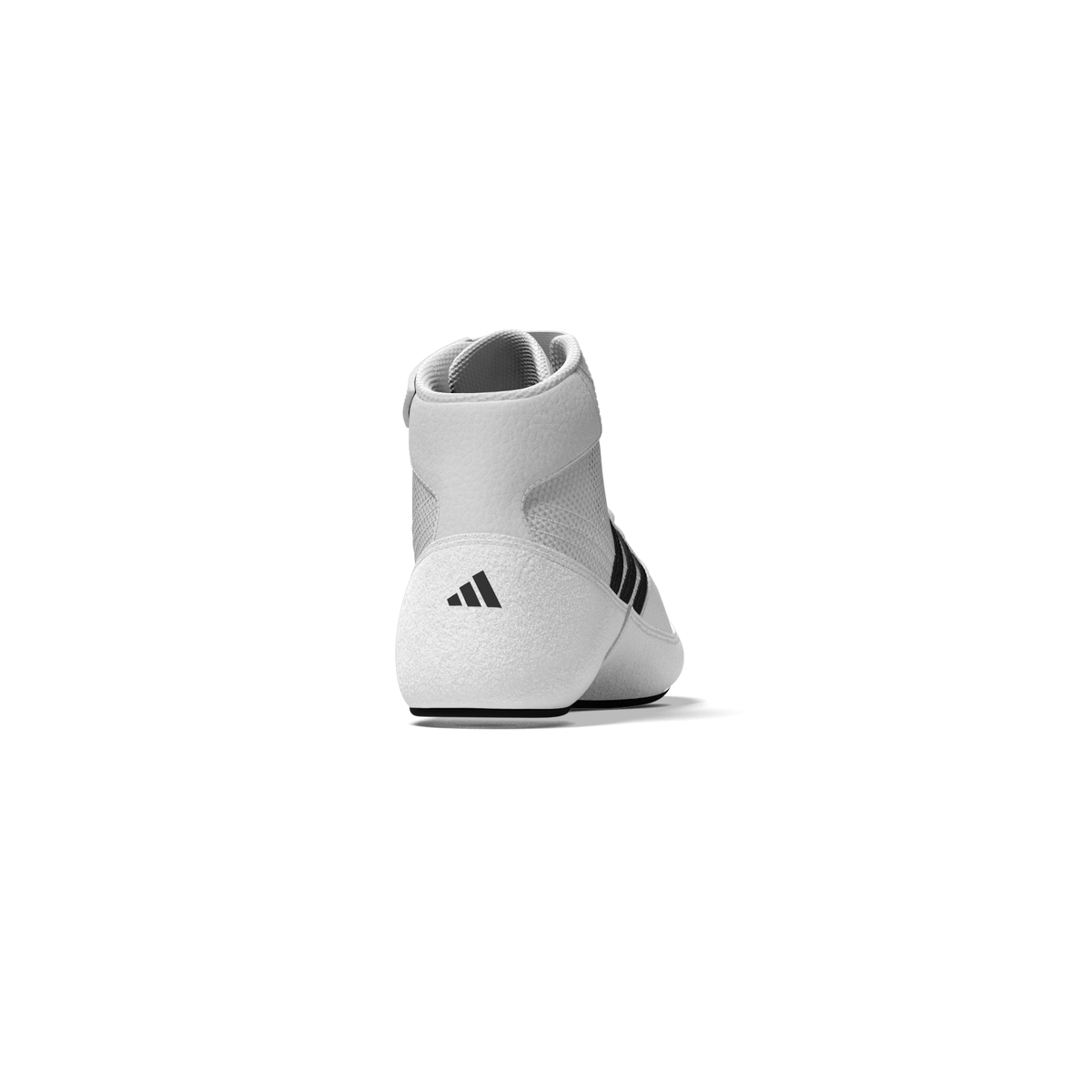 Chaussures de lutte adidas HVC Kid Blanc combat sur tapis