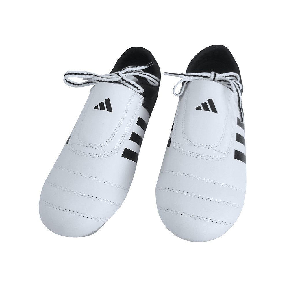 Chaussures de taekwondo adidas Adi-Kick II blanc et noir