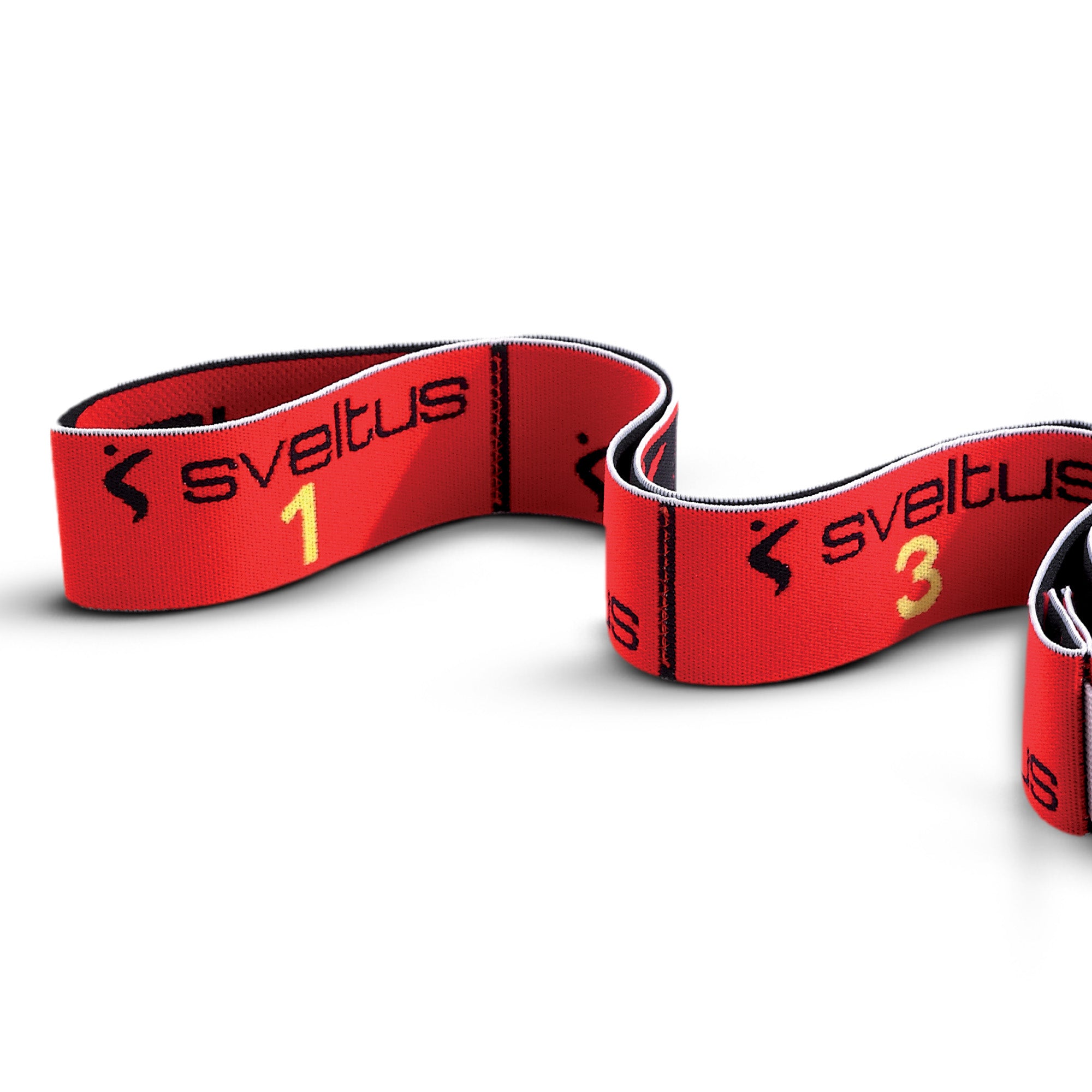 Elastiband 3 forces 95 cm  Rouge Sveltus