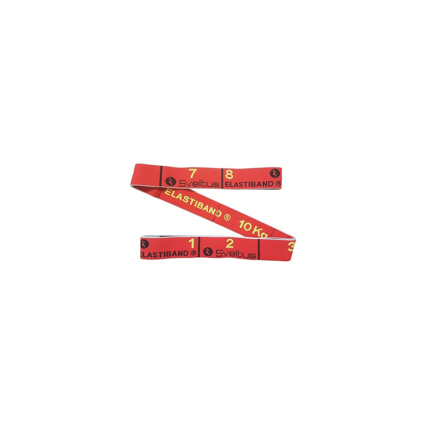 Elastiband Sveltus - Bande de résistance - rouge 10 kg