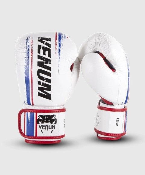 Gants de boxe Venum Bangkok Spirit - Blanc - Boutique des Arts Martiaux et Sports de Combat