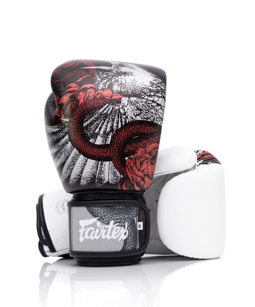 Gants de boxe Fairtex The Beauty of Survival 12 Oz en cuir