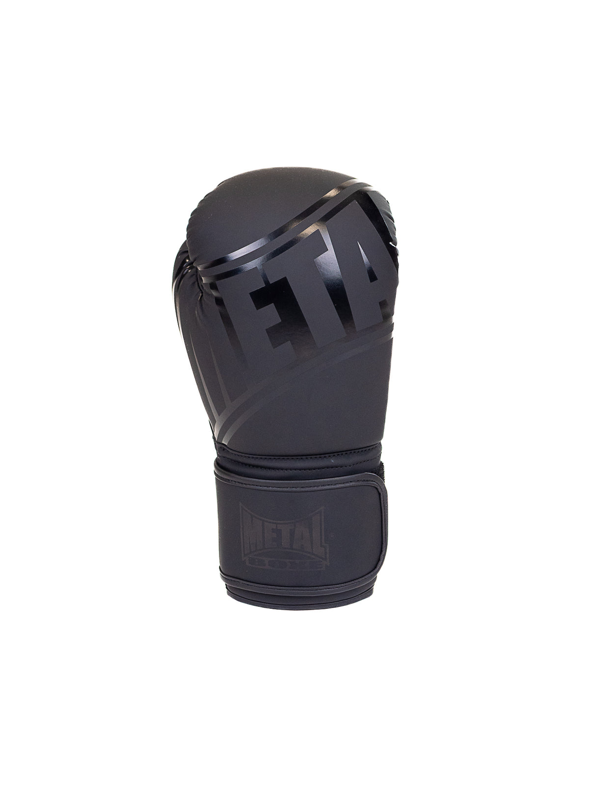 Gants de boxe RZR noir Metal Boxe, dos de la main