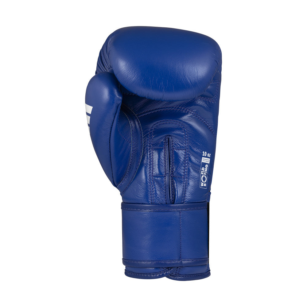 Paume du gant de boxe adidas World Boxing bleu
