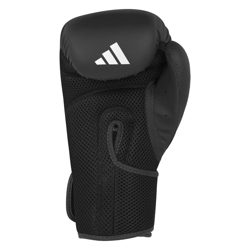 Logo trois bandes du gant de boxe adidas Power 25 noir et blanc
