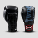 Gants de boxe Twins Special BGLL8 à lacets - Noir