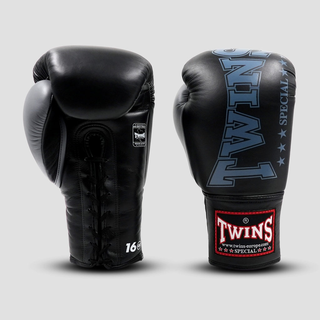 Gants de boxe Twins Special BGLL8 à lacets Noir, vue 2