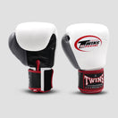 Gants de boxe Twins Premium BGVL3 3 tons - Noir/Blanc/Gris