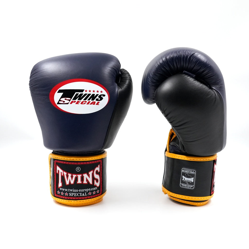 Gants de boxe Twins BGVL3 3 tons Noir Marine, vue 3