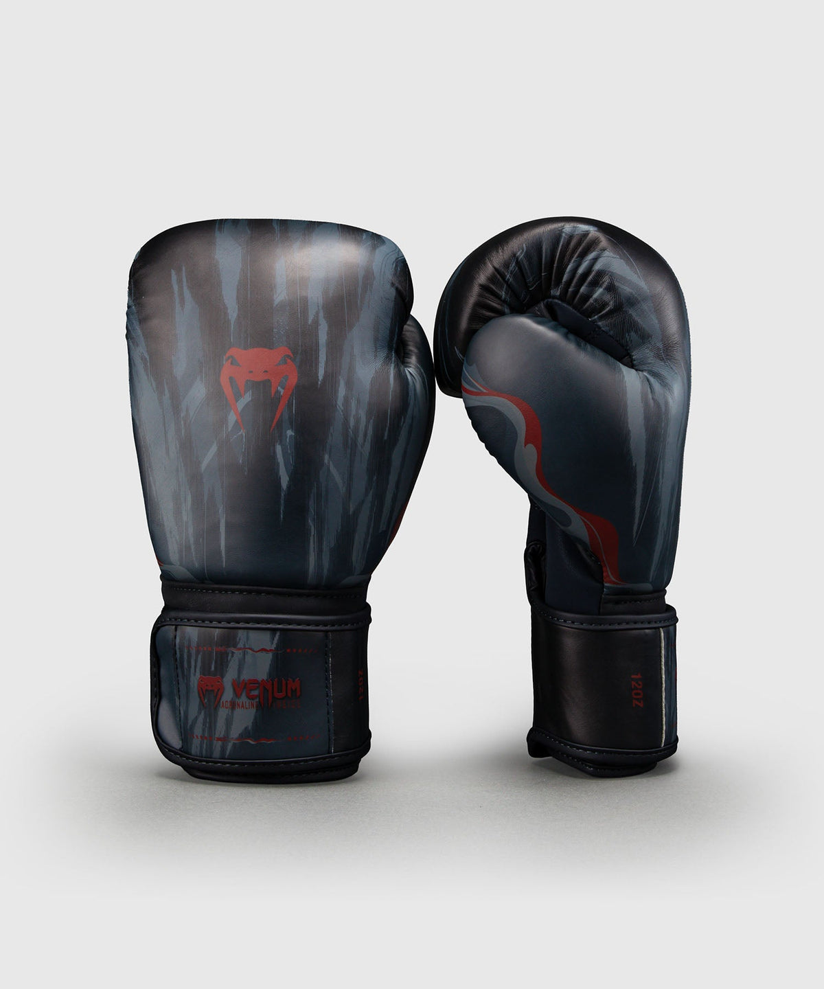 Gants de Boxe Venum Demon Noir/Gris vue de détail