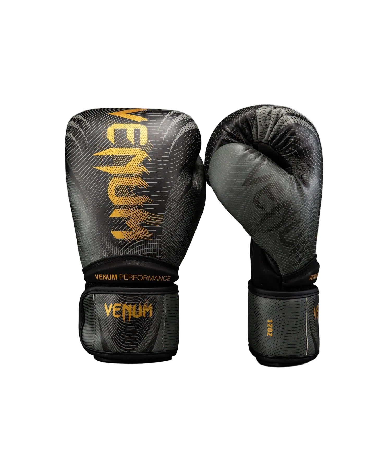 Gants de Boxe Venum Galactic 3.0 Noir/Or vue de détail