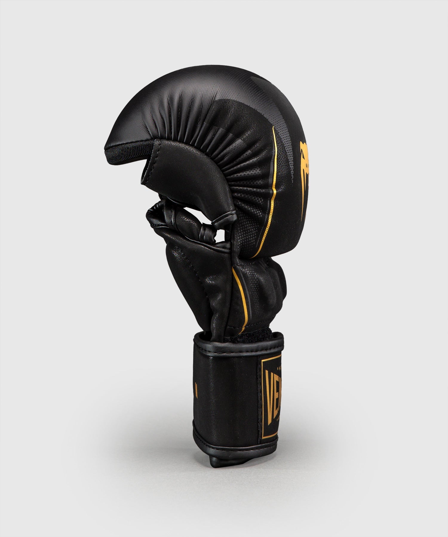 Gants de sparring MMA Venum G-Core Noir/Or pour l'entraînement