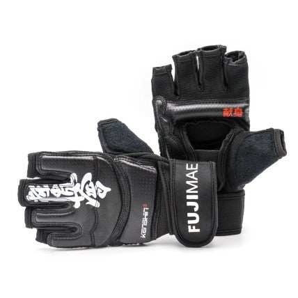 Gants Kyokushinkaï KenShin Fuji Mae noirs, détail mousse EVA