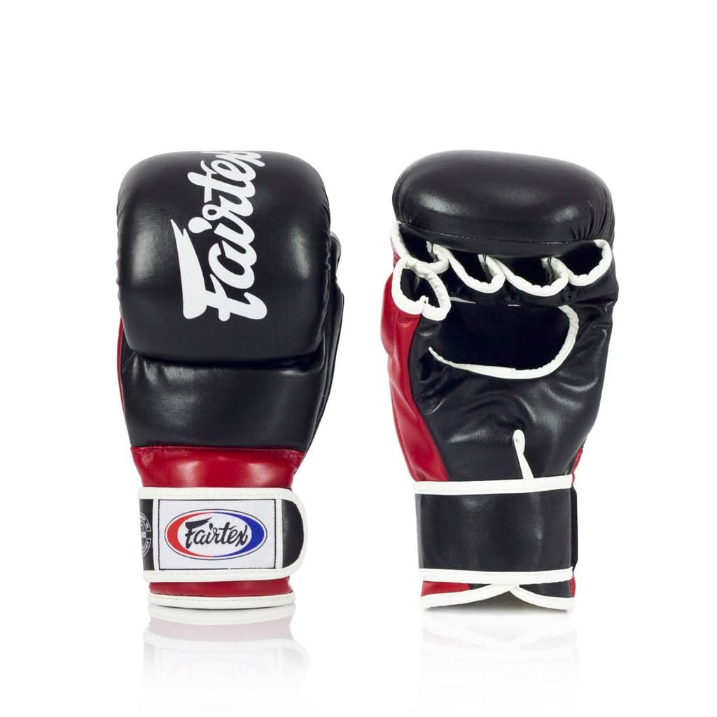 Paume ouverte et boucles de doigts du gant Fairtex FGV18