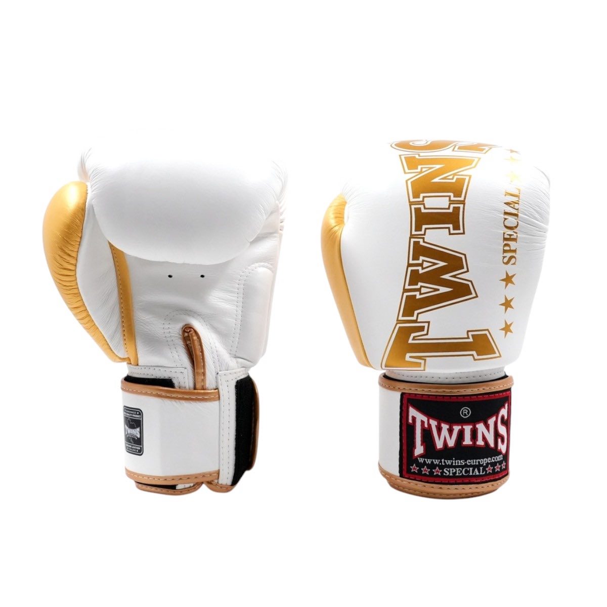 Gants de Boxe Twins Special BGVL8 Blanc Gold