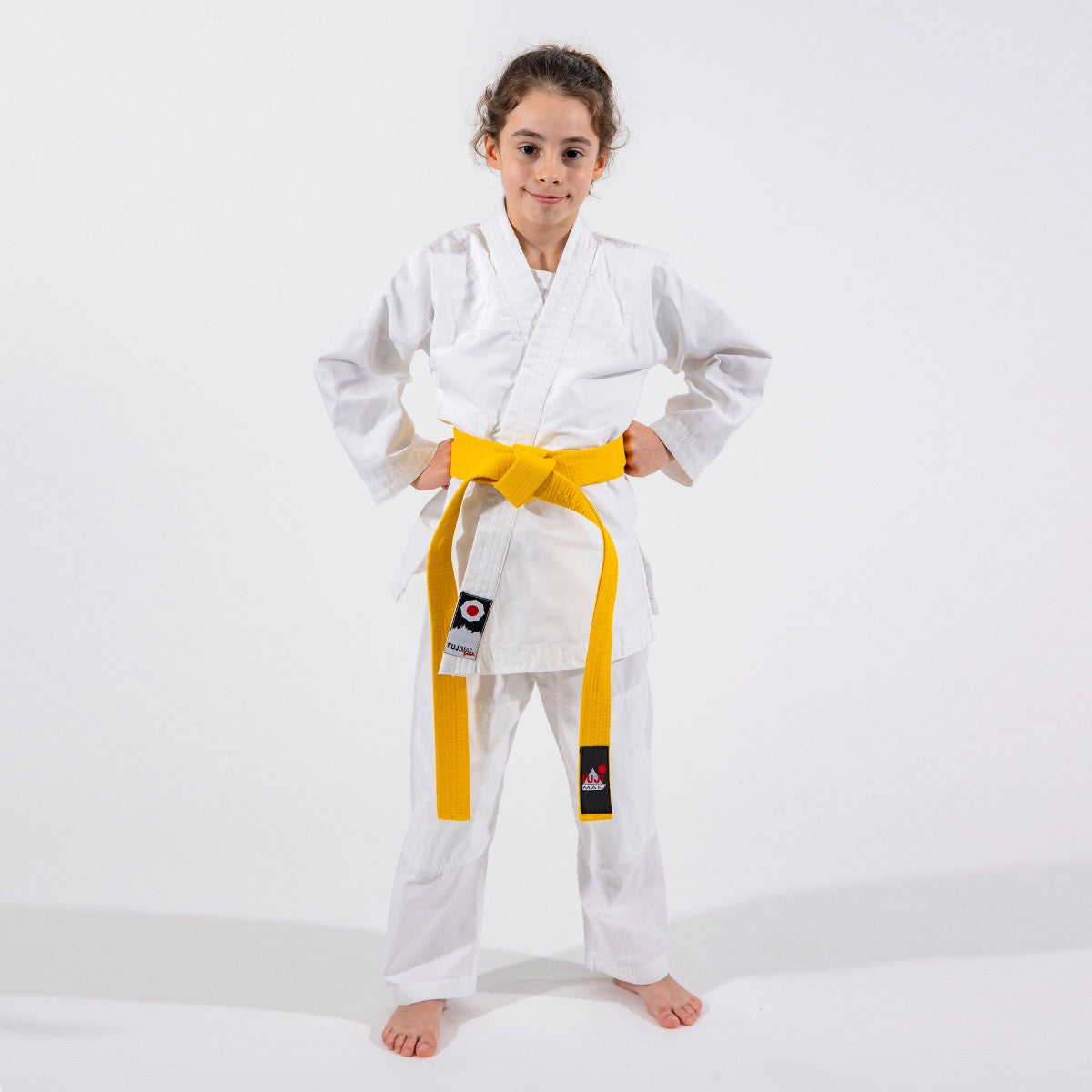 Judogi FUJIMAE Basic, renforts au cou et au dos