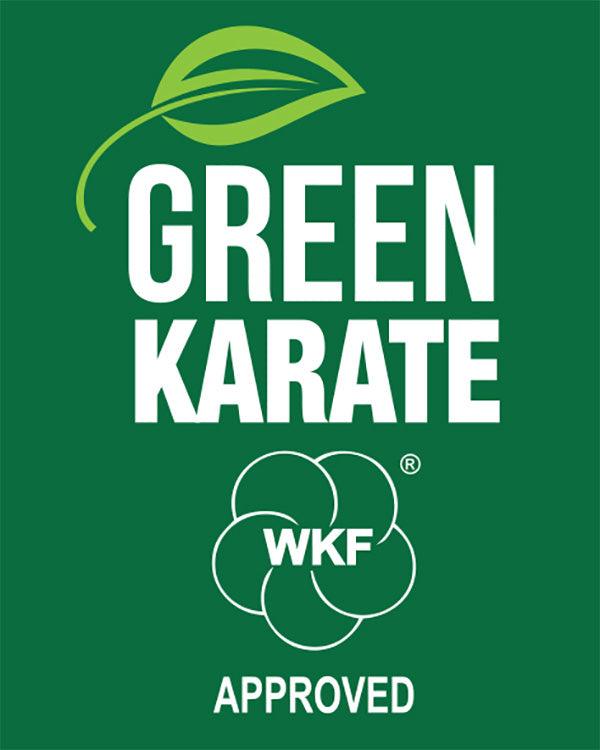 Label WKF Approved Green Karate du kimono adidas Adilight Primegreen