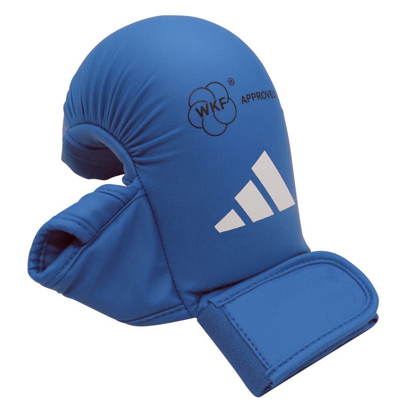 mitaine karate adidas 66123 bleu wkf