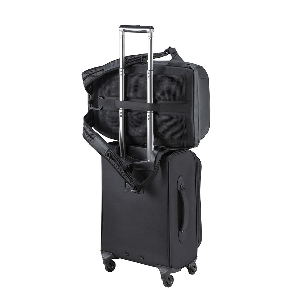 Sac à dos Mizuno WASO 25L WP noir, poche objets de valeur