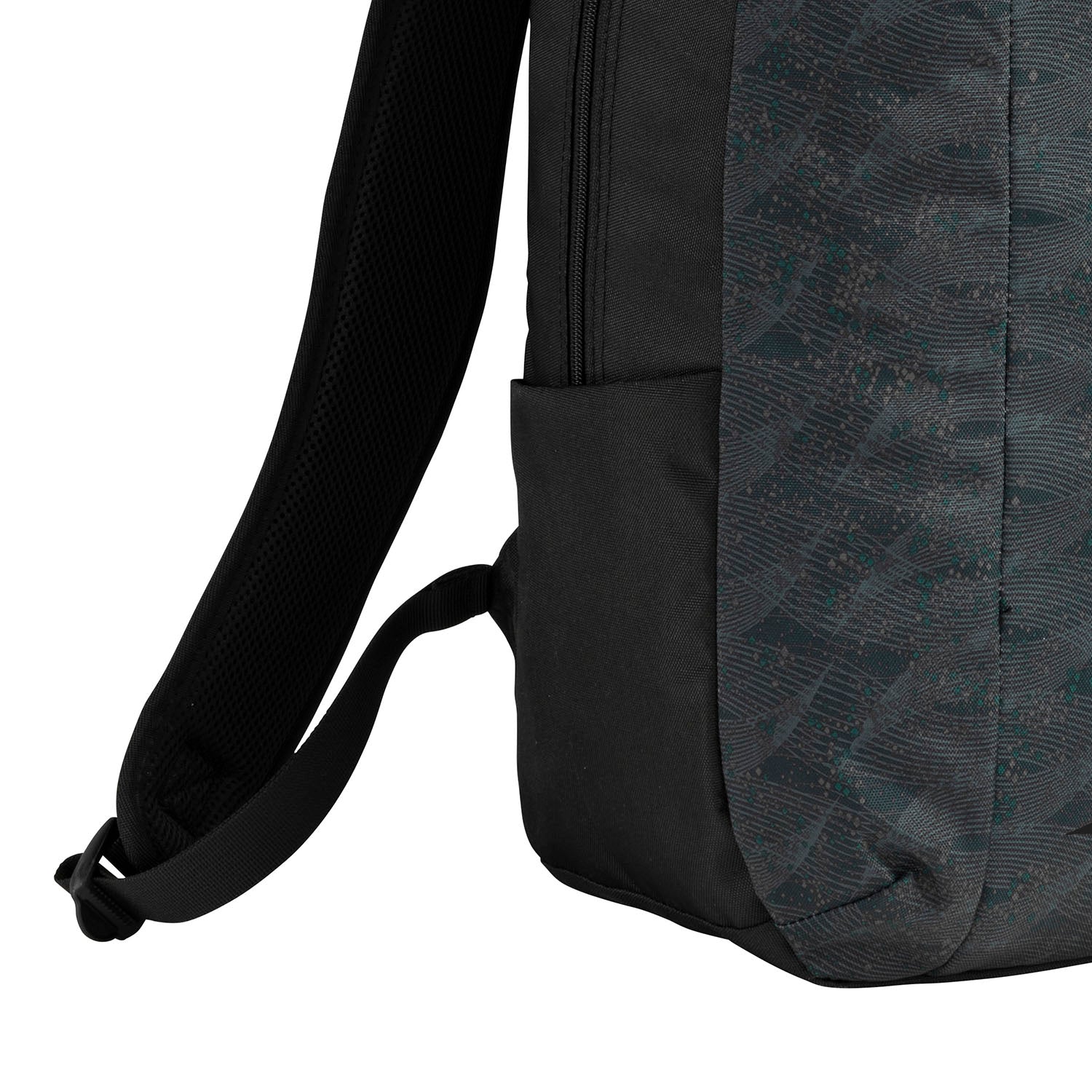 Sac à dos Mizuno WASO 25L noir et gris, design japonais moderne