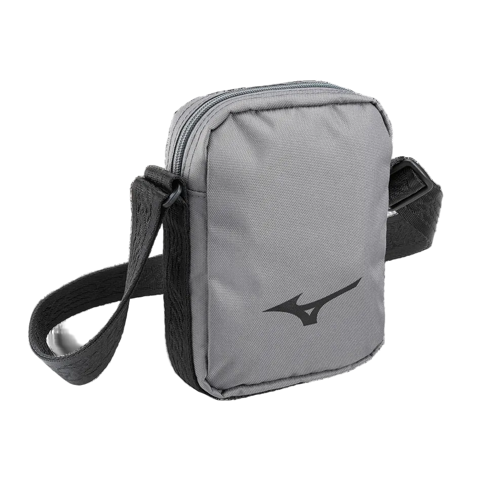 Sacoche bandoulière Mizuno WASO grise compacte pour les essentiels